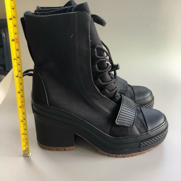 Converse Women’s GR82 Boots De Luxe Extra-High 'Black' Size: US 6 EUR 36.5 - Picture 8 of 12